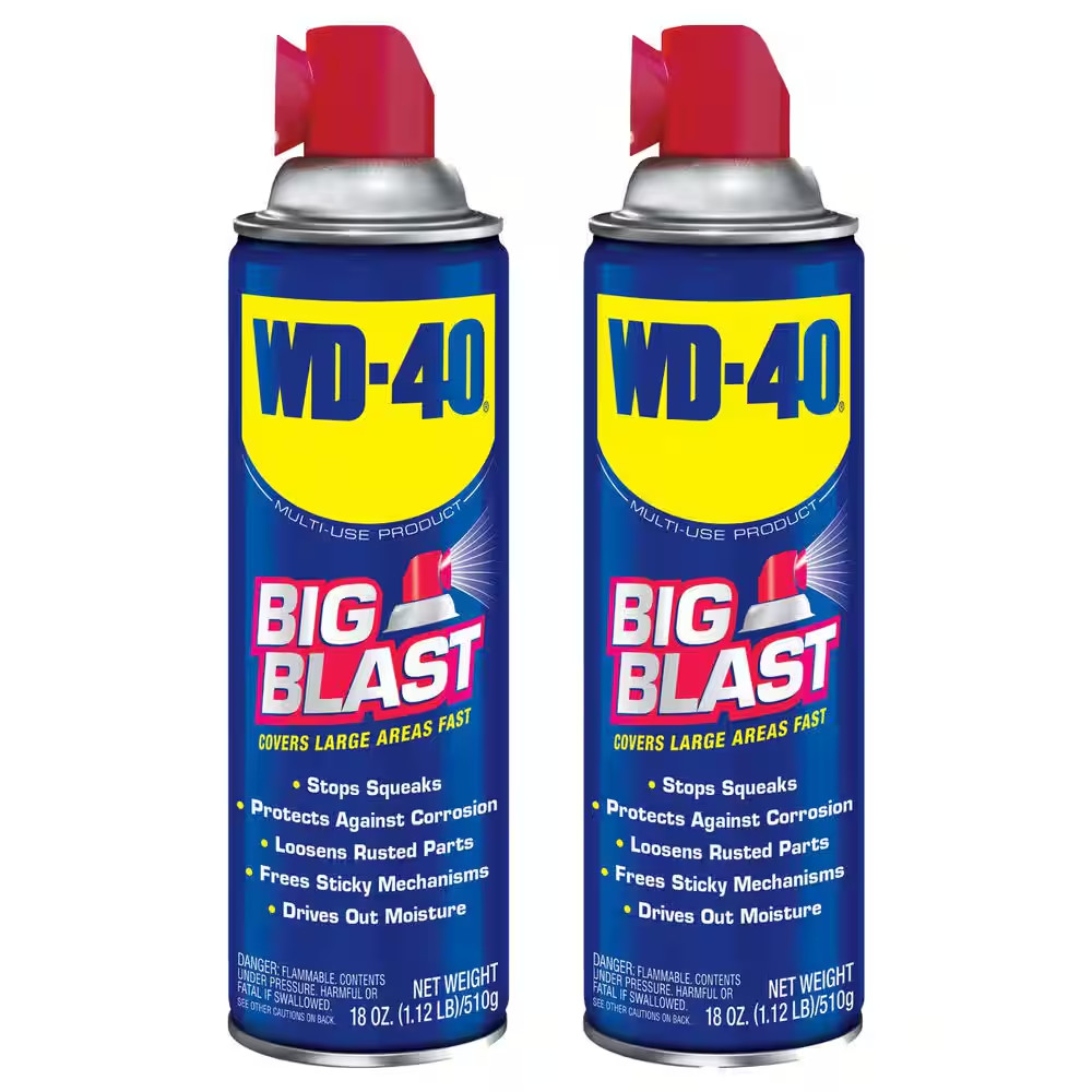 18 Oz. Big Blast, Multi Purpose Lubricant Spray (2-Pack)