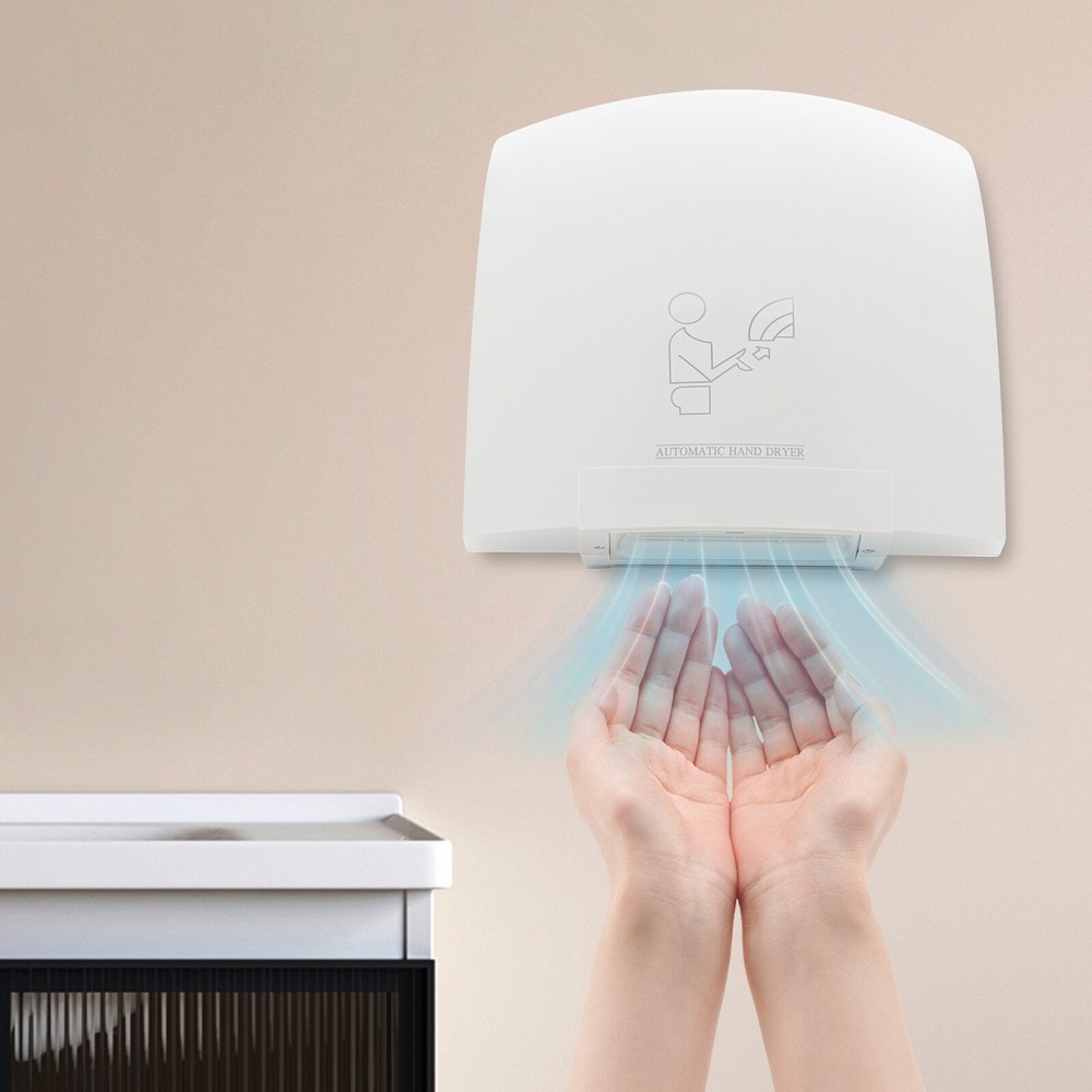 1200W Hand Dryer Commercial Electric Automatic Sensor Handy Bathroom Restroom