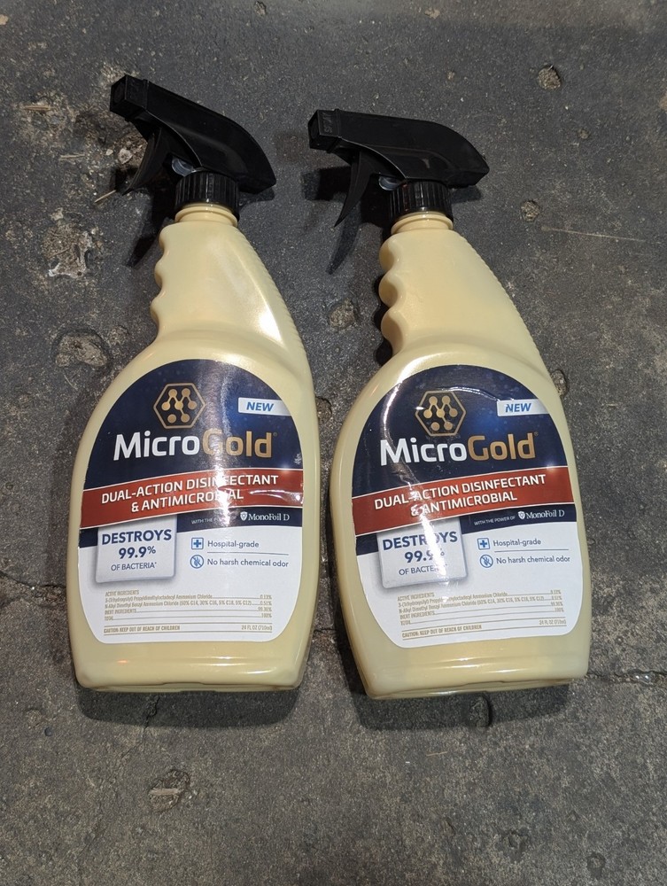 MonoFoil D, Multi-Surface Disinfectant Shield Spray Lot of 2 x 24 oz/710ml