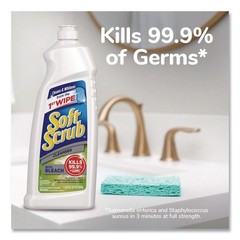 Soft Scrub 63 oz. Bottle Commercial Disinfectant Cleanser w/ Bleach (6/Carton)