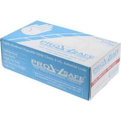 50 Pack PRO-SAFE 31308LB240R5 Disposable Gloves, Size Large, 8 mil, Nitrile