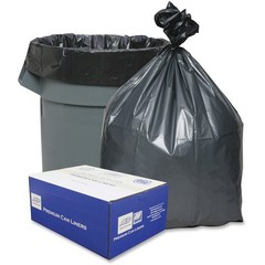 Webster PLA6070 Can Liner 60 Gal 56″x39″ Gray 50/Case