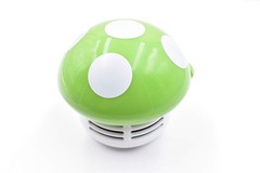 Art&Beauty Mini Cute Table Dust Vaccum Cleaner, Mushroom Shaped New Green