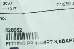 Minuteman 828952 Fitting