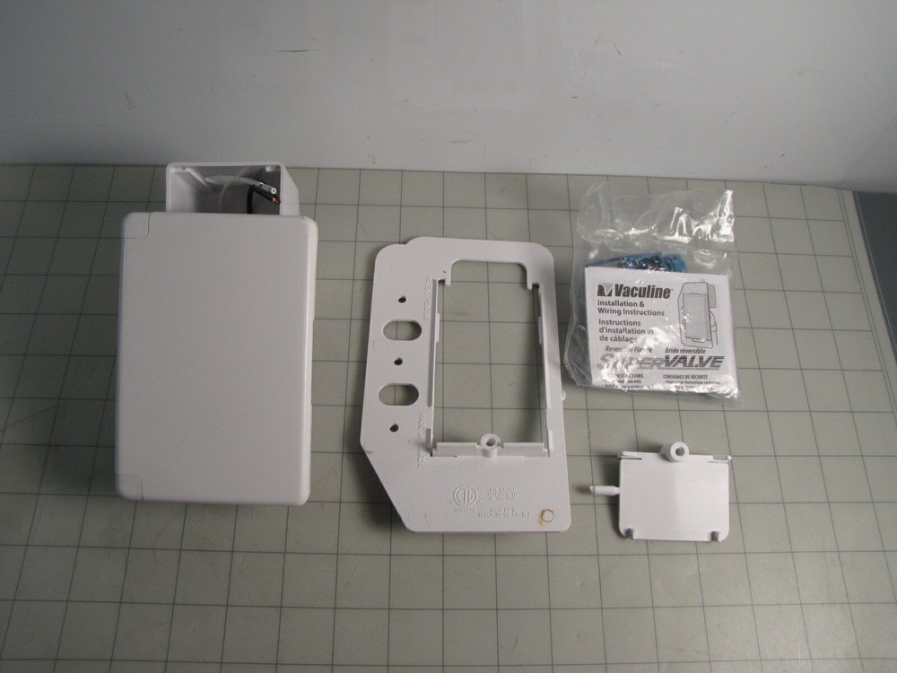 Vaculine 79 2095W / 792095W Supervalve Central Vacuum Inlet NEW
