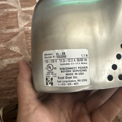 Excel Xlerator XL-SB Hand Dryer 110-120V Brushed Stainless – TESTED WORKING