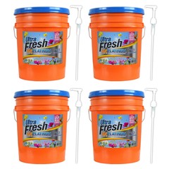 Ultra Fresh 6X Platinum 5 Gal Detergent with Spring Fresh Softener (4 Pack)
