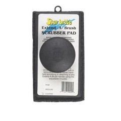 Star Brite 40020P Black Scrub Pad 18.5 L x 5 W in. with Removable Handle