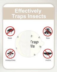 20 Pack Flea Trap Refill Glue Boards 7.1″ Sticky Pads for Flea Bed Bug Traps