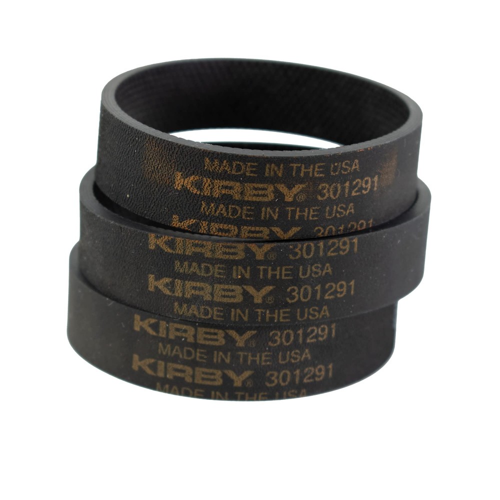Kirby Vacuum Belt 3-Pack | Genuine OEM Replacement 1 Count (Pack of 3), Black