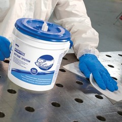 Wypall 06006 Wypall Powerclean Wettask Wipers For Solvents System (06006),