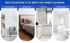 2-in-1 Mops for Floor Cleaning, Dry and Wet Multi, Disposable Dry Wet Cloth |
