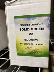 Sunburst Chemicals solid green 22 Bio active