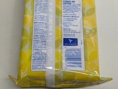 Lysol Disinfecting Wipes 80 Ct Lemon & Lime Blossom Scent Flip Top Pack ~ New