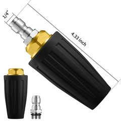 VORIGY Turbo Nozzle 4000 PSI Pressure Washer with Quick Connect Tips