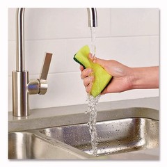 Brillo 21001 Estracell 4.9″ x 2.9″ Scrub Sponge – Yellow/Green (12/Carton) New