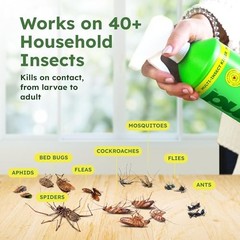 BugMD 32oz Refillable Spray Bottle 3 Modes Pest Control