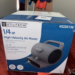 1/4High Velocity Air Mover 5226136 Brand New In Box