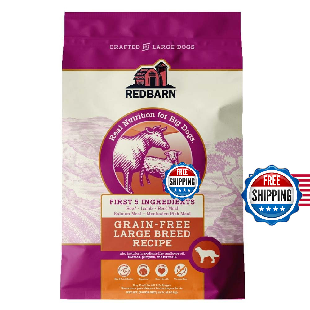 Redbarn Pet Products Redbarn Grain-Free Large Breed Dog – – In Usa No