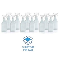 32 oz. Plastic Bottle with Chemical Resistant HD Trigger Sprayer, 90032-12ST