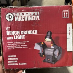 6″ 1/2 Horsepower Bench Grinder