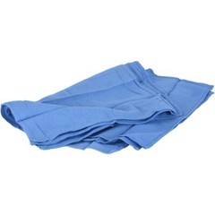 25 Lb Box PRO SOURCE Virgin Blue Lint-Free Cotton Huck Towels: 16″ x 25″