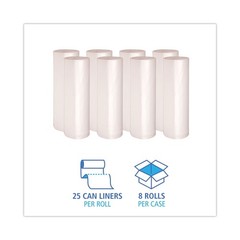 Boardwalk 385814 11 Microns 38″ x 58″ 60 gal. HD Can Liners – NAT (200/CT) New
