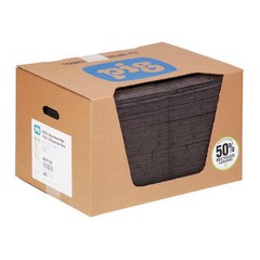 Pig Sorbent Pad, 22 gal, 15 in x 20 in, , Gray, Polypropylene MAT139 Pig MAT139