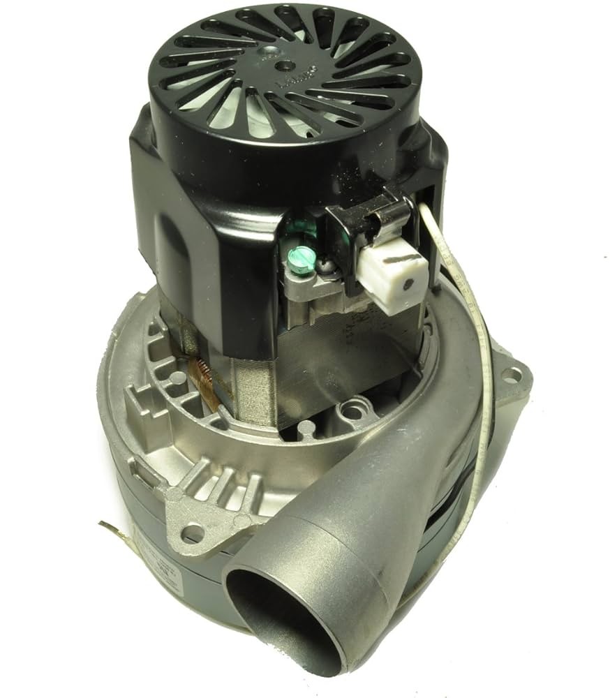 1 Ametek Part 117123-00 Motor Unit Lamb 3 Stage W Horn 220 240 Volt W Horn 5 Dia