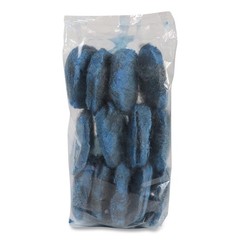 Boardwalk STWLPAD 3 in. x 2.5 in. Steel Wool Soap Pads – Blue (12 BX/CT) New