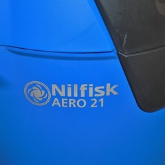 Nilfisk Aero 21 Shop Vacuum 107418440, 5-1/4 Gallon Tank, 120V AC, Wet Dry HEPA