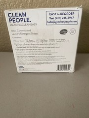 New Clean People Laundry Detergent Sheets – 192 Count Fresh & Clean