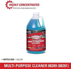 Simpson Genuine OEM Multi-purpose 1 Gal Cleaner – 88281