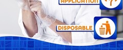 200 Pcs Paraffin Gloves for Hands – Lightweight, Disposable, Transparent,