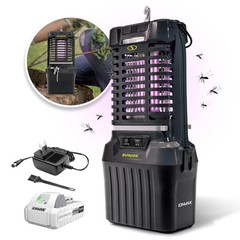 Sun Joe Cordless Indoor/Outdoor Bug Zapper, Battery and Charger, 24V-BZ100-LTE