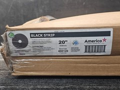 (QTY 5) Americo Stripping Pads Circular Disc , 20-inch Diameter Black 400120