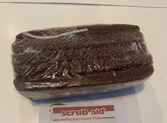 (Pkg of 5) SCRUB AID #1 ETC Brown Replacement Scrub Pad (631/ETC) 4-5/8 x 10 x 1