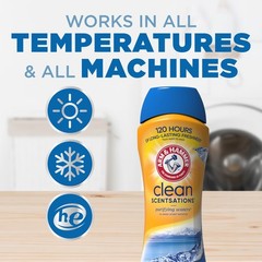(4 pack) ARM & HAMMER Clean Scentsations In-Wash Scent Booster