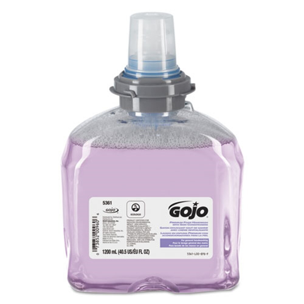 GOJO 536102 1200 mL TFX Luxury Foam Hand Wash Dispenser – FS (2/Carton) New