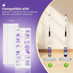 40 Pack Disposable Refill Pads for Power Mop™ Multi-Surface and for PowerM