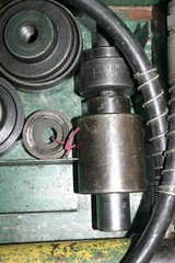 Greenlee Knockout punch set with metal case hydraulic conduit For Parts- READ!!!