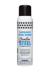 Case of 12 Spartan Superior High Shine Stainless Steel Cleaner & Polish Oil Base