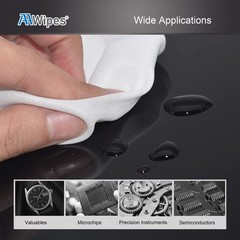 AAwipes Double Knit 100% Polyester Wipers Light Weight Version 6″X6″ 150Pcs