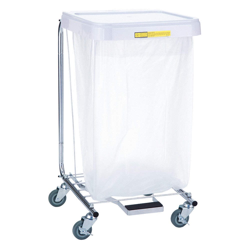 R&B WIRE PRODUCTS INC. 692/32 Hamper Frame,32 in H,White 21EP71
