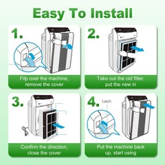 5510 5520 Replacement Filter Q for Winix 5510 5520 Plasmawave Air Purifier, 4…