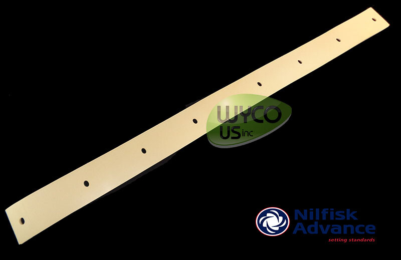SQUEEGEE BLADE, REAR, ADVANCE CONVERTAMATIC 240 WALK BEHIND SCRUBBERS, 8E12