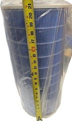 HEPA Cylindrical Filter 21′ X 10′ Inches & 21′ X 7′ Activated Carbon Filter