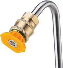 M MINGLE Stainless Steel Pressure Washer Gutter Cleaner 120 Degree Angled