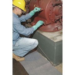 Spilltech Grsmf100h-Bx Sorbent Roll, 18 Gal, 15 In X 100 Ft, Universal, Gray,