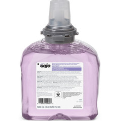 GOJO TFX Luxury Foam Hand Wash Refill 1200 mL Cranberry Soap 2 Pack Case
